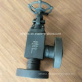 1500lb Forged Carbon Steel Angle Type Flange End Globe Valve